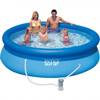 Бассейн INTEX EASY SET 28122 305х76см, 3853л, фильтр-насос 1250л/ч