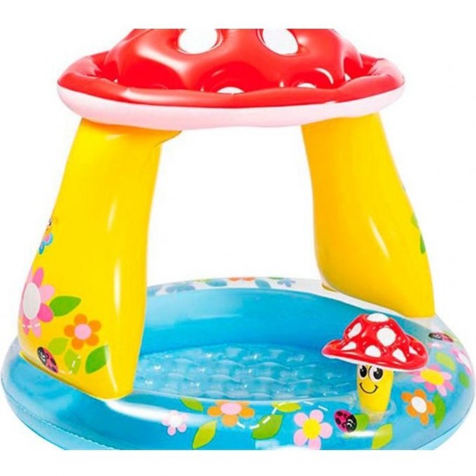 Бассейн INTEX «ГРИБОК» с надувным дном 102х89см 57114 Бассейн INTEX «ГРИБОК» с надувным дном 102х89см 57114