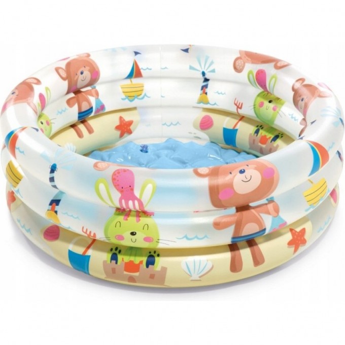 Бассейн надувной INTEX «ДИНО» , 61 х 22 см, 1-3 лет 57106 Бассейн надувной INTEX «ДИНО» , 61 х 22 см, 1-3 лет 57106