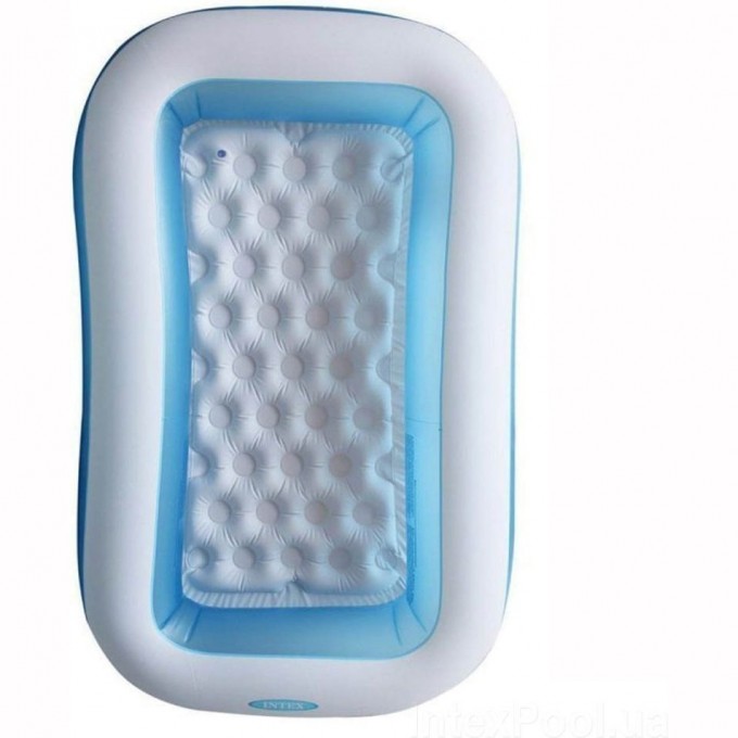 Бассейн надувной INTEX прямоугольный 166 х 100 х 25 см, от 2 лет 57403 Бассейн надувной INTEX прямоугольный 166 х 100 х 25 см, от 2 лет 57403