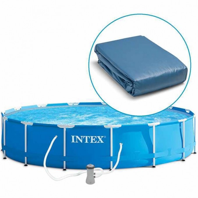 Чаша для каркасного бассейна INTEX METAL FRAME POOL 549x122 см 10314 Чаша для каркасного бассейна INTEX METAL FRAME POOL 549x122 см 10314