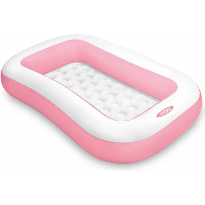 Детский надувной бассейн INTEX 166х100х25см, с надувным дном, 90л, от 2 лет 58423 Детский надувной бассейн INTEX 166х100х25см, с надувным дном, 90л, от 2 лет 58423