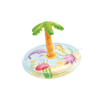 Детский надувной бассейн INTEX "ПАЛЬМА" 56433 173х104см 166л от 2 лет