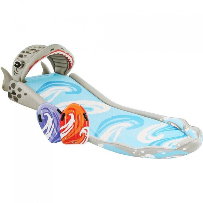 Игровой центр INTEX «АКУЛА» , 460*168*157см, 2 доски для сёрфинга, от 6+ 57159 Игровой центр INTEX «АКУЛА» , 460*168*157см, 2 доски для сёрфинга, от 6+ 57159