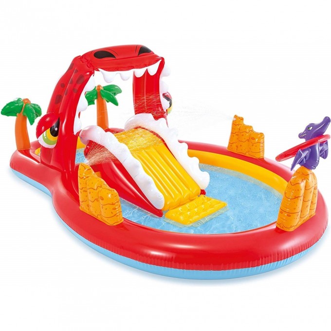 Игровой центр INTEX "СЧАСТЛИВЫЙ ДИНО" 57163 Игровой центр INTEX "СЧАСТЛИВЫЙ ДИНО" 57163