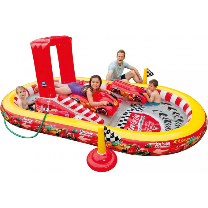 Игровой центр INTEX ТАЧКИ 348х198х121см от 3 лет 57134 Игровой центр INTEX ТАЧКИ 348х198х121см от 3 лет 57134