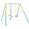 Качели детские INTEX "ДВЕ КАЧЕЛИ" 254х251х211см от 3 до 10 лет 44120