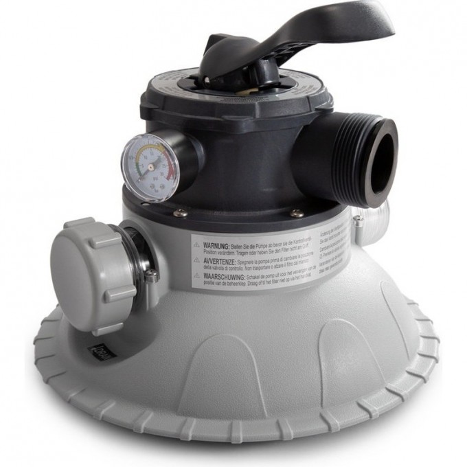 Крышка бака с 6-ти позиционным клапаном INTEX 11721 Крышка бака с 6-ти позиционным клапаном INTEX 11721