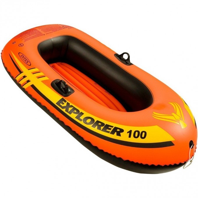Лодка INTEX EXPLORER 100 , одноместная, 147 х 84 х 36 см, от 6 лет, до 55 кг 58329 Лодка INTEX EXPLORER 100 , одноместная, 147 х 84 х 36 см, от 6 лет, до 55 кг 58329