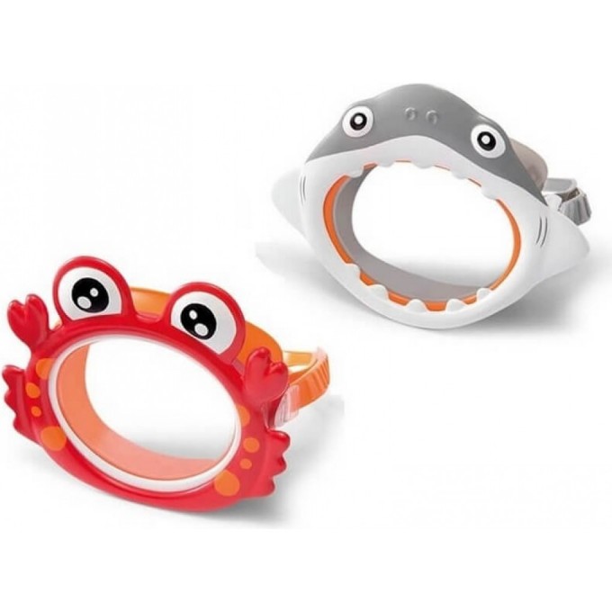 Маска для плавания INTEX «МОРСКИЕ ЖИВОТНЫЕ» от 3-8 лет 2 вида 55915 Маска для плавания INTEX «МОРСКИЕ ЖИВОТНЫЕ» от 3-8 лет 2 вида 55915