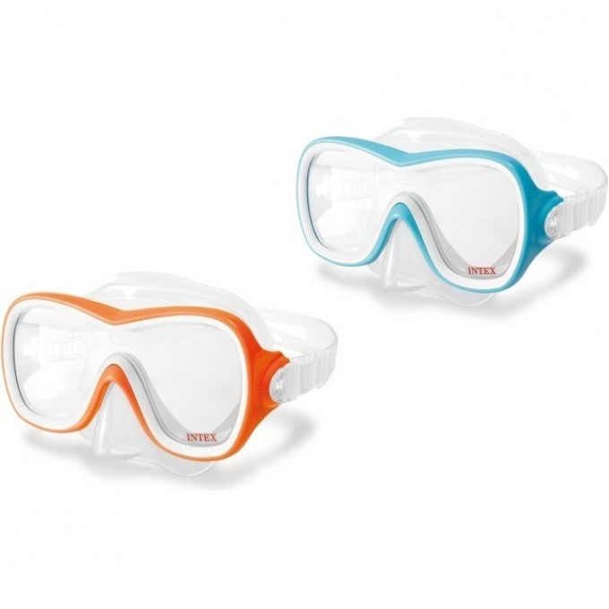 Маска для плавания INTEX WAVE RIDER , от 8 лет, 2 вида 55978 Маска для плавания INTEX WAVE RIDER , от 8 лет, 2 вида 55978