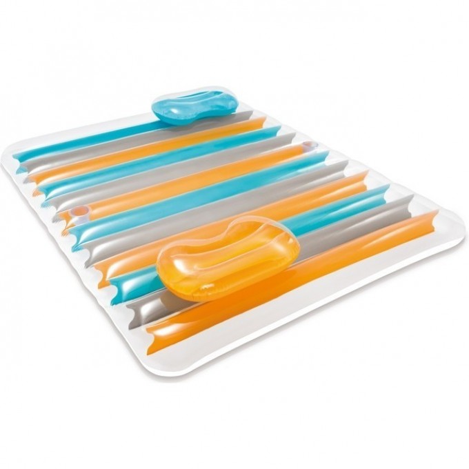 Матрас пляжный INTEX DOUBLE , 198х160 см, с подушками 56897EU Матрас пляжный INTEX DOUBLE , 198х160 см, с подушками 56897EU