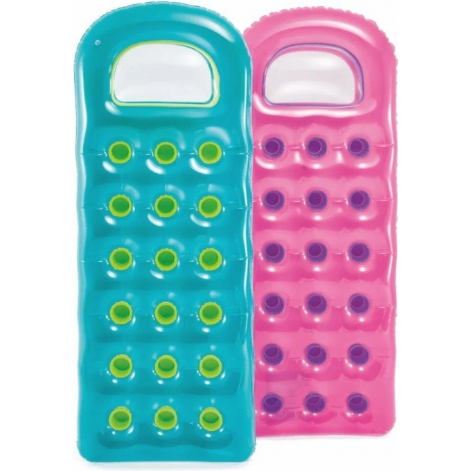 Матрас пляжный INTEX РАСПЛАВЛЕННЫЙ ЛЕД , 188х71см, цвета микс зеленый 59895NP Матрас пляжный INTEX РАСПЛАВЛЕННЫЙ ЛЕД , 188х71см, цвета микс зеленый 59895NP