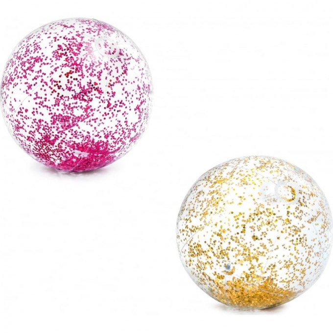 Мяч пляжный INTEX «Блеск», d=71 см, от 3 лет, розовый 58070 Мяч пляжный INTEX «Блеск», d=71 см, от 3 лет, розовый 58070