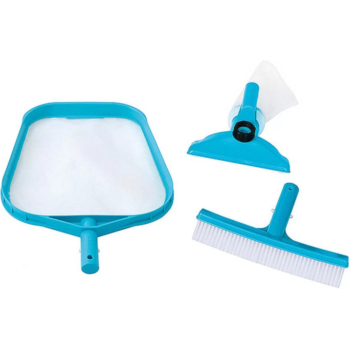 Набор для чистки бассейна INTEX до 488см (сачок, щетка, вакуумная насадка с мешком) 18944 Набор для чистки бассейна INTEX до 488см (сачок, щетка, вакуумная насадка с мешком) 18944
