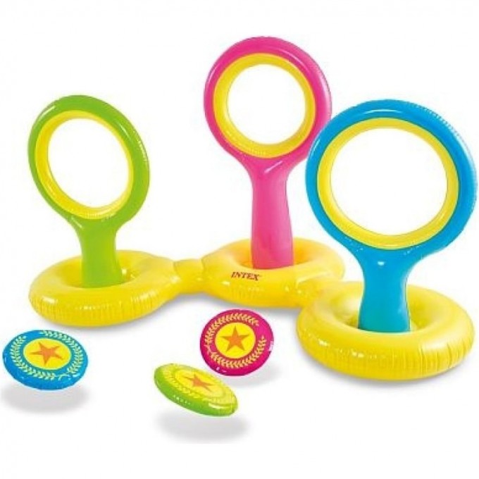 Набор для игры на воде INTEX ЛЕТАЮЩИЕ ТАРЕЛКИ 178х102х104см от 3 лет 57510 Набор для игры на воде INTEX ЛЕТАЮЩИЕ ТАРЕЛКИ 178х102х104см от 3 лет 57510