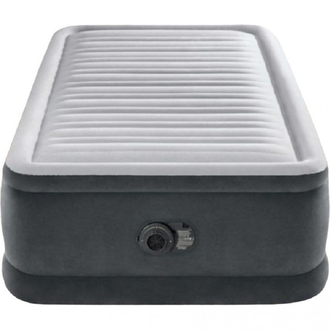 Надувная кровать INTEX COMFORT-PLUSH 99х191х33см, встроенный насос 220V 67766 Надувная кровать INTEX COMFORT-PLUSH 99х191х33см, встроенный насос 220V 67766