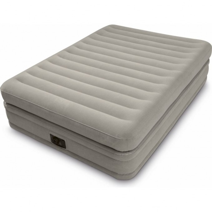 Надувная кровать INTEX "PRIME COMFORT" 66446 152х203х51см встоенный насос 220В до 272кг 64446 Надувная кровать INTEX "PRIME COMFORT" 66446 152х203х51см встоенный насос 220В до 272кг 64446
