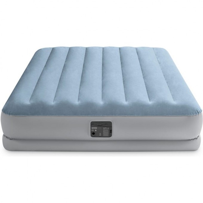 Надувная кровать INTEX RAISED COMFORT с подголовником, встроенный насос 220В, до 272кг 64168 Надувная кровать INTEX RAISED COMFORT с подголовником, встроенный насос 220В, до 272кг 64168