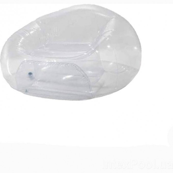 Надувное кресло прозрачное INTEX 137х127х74см 66500 Надувное кресло прозрачное INTEX 137х127х74см 66500
