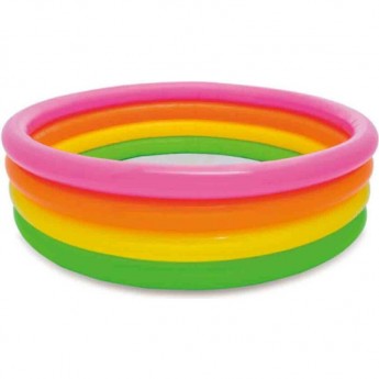 Надувной бассейн INTEX "РАДУГА" 56441 168 х 46 см от 6 лет