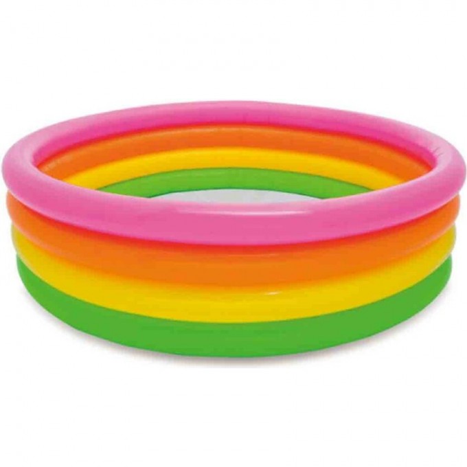 Надувной бассейн INTEX "РАДУГА" 168 х 46 см от 6 лет 56441 Надувной бассейн INTEX "РАДУГА" 168 х 46 см от 6 лет 56441