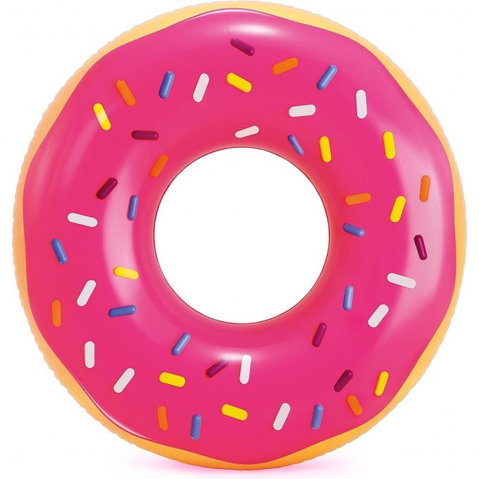 Надувной круг INTEX "РОЗОВЫЙ ПОНЧИК" 99х25см от 9 лет 56256 Надувной круг INTEX "РОЗОВЫЙ ПОНЧИК" 99х25см от 9 лет 56256