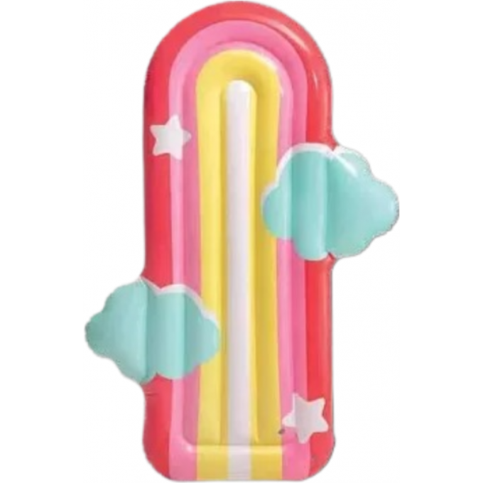 Надувной матрас для плавания INTEX "ОБЛАКА НА РАДУГЕ" 175х117х20см до 100кг 58729 Надувной матрас для плавания INTEX "ОБЛАКА НА РАДУГЕ" 175х117х20см до 100кг 58729