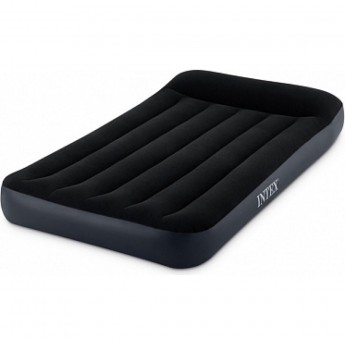 Надувной матрас INTEX PILLOW REST CLASSIC FIBER-TECH 64146, 99 х 191 х 25 см, c встроенным насосом