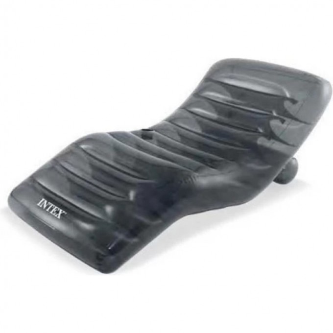 Надувной матрас-шезлонг INTEX "ХОЛОДНЫЙ СЕРЫЙ" 191х99см 56875 Надувной матрас-шезлонг INTEX "ХОЛОДНЫЙ СЕРЫЙ" 191х99см 56875