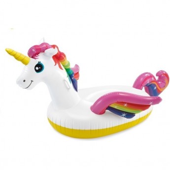 Надувной плотик INTEX «ЕДИНОРОГ» 57561 201х140х97 см