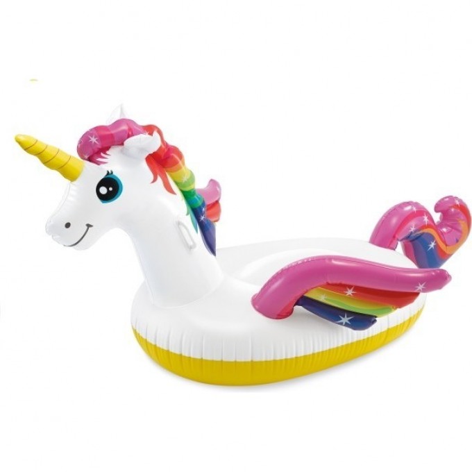 Надувной плотик INTEX «ЕДИНОРОГ» 201х140х97 см 57561 Надувной плотик INTEX «ЕДИНОРОГ» 201х140х97 см 57561