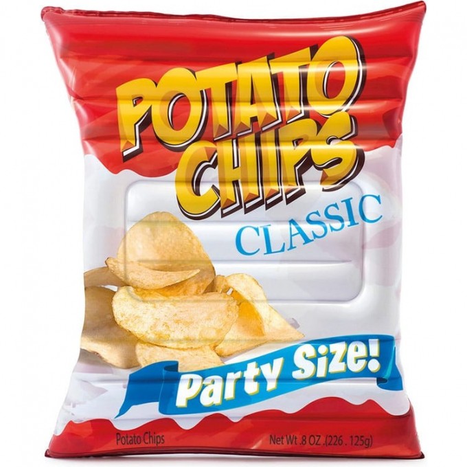 Надувной плотик INTEX "КАРТОФЕЛЬНЫЕ ЧИПСЫ" , 178x140см 58776 Надувной плотик INTEX "КАРТОФЕЛЬНЫЕ ЧИПСЫ" , 178x140см 58776