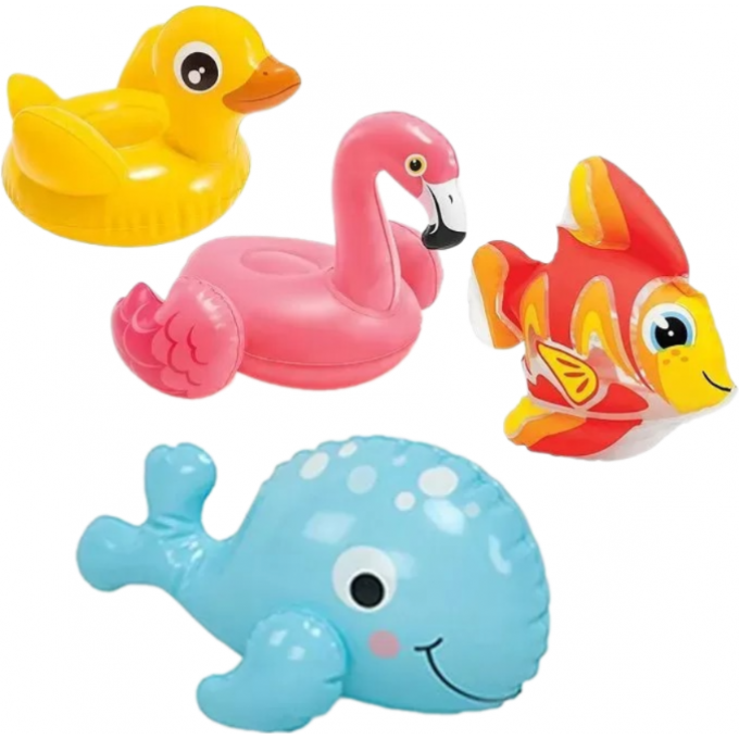 Надувные игрушки INTEX 4 вида, от 2 лет 59590 Надувные игрушки INTEX 4 вида, от 2 лет 59590