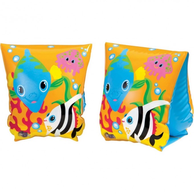 Нарукавники INTEX «МОРСКИЕ ОБИТАТЕЛИ» 23 х 15 см, от 3-6 лет 58652 Нарукавники INTEX «МОРСКИЕ ОБИТАТЕЛИ» 23 х 15 см, от 3-6 лет 58652