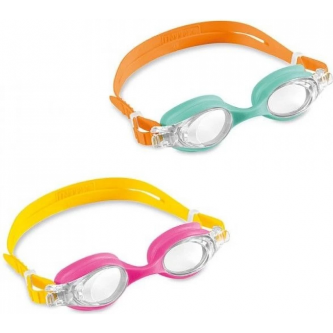 Очки для плавания INTEX "PRO TEAM" 3-8 лет 2 цвета 55693 Очки для плавания INTEX "PRO TEAM" 3-8 лет 2 цвета 55693
