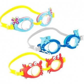 Очки для плавания INTEX "ЗАБАВНЫЕ" 55610 от 3 до 8 лет 3 вида Очки для плавания INTEX "ЗАБАВНЫЕ" 55610 от 3 до 8 лет 3 вида