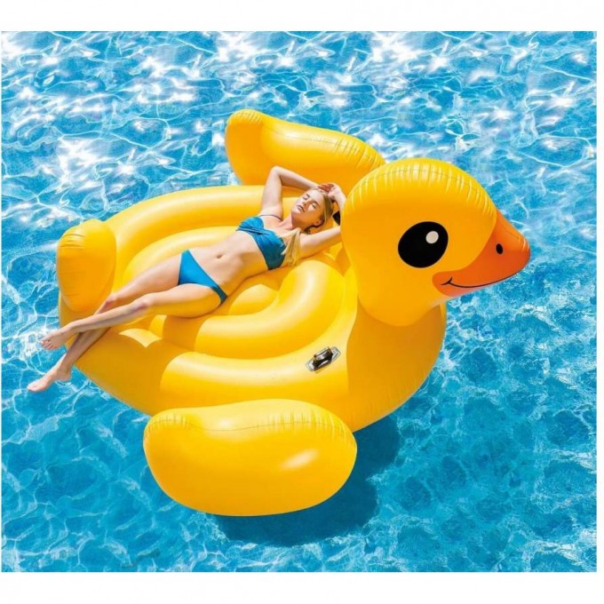 Плот для плавания INTEX «БОЛЬШАЯ УТОЧКА» 57286 Плот для плавания INTEX «БОЛЬШАЯ УТОЧКА» 57286