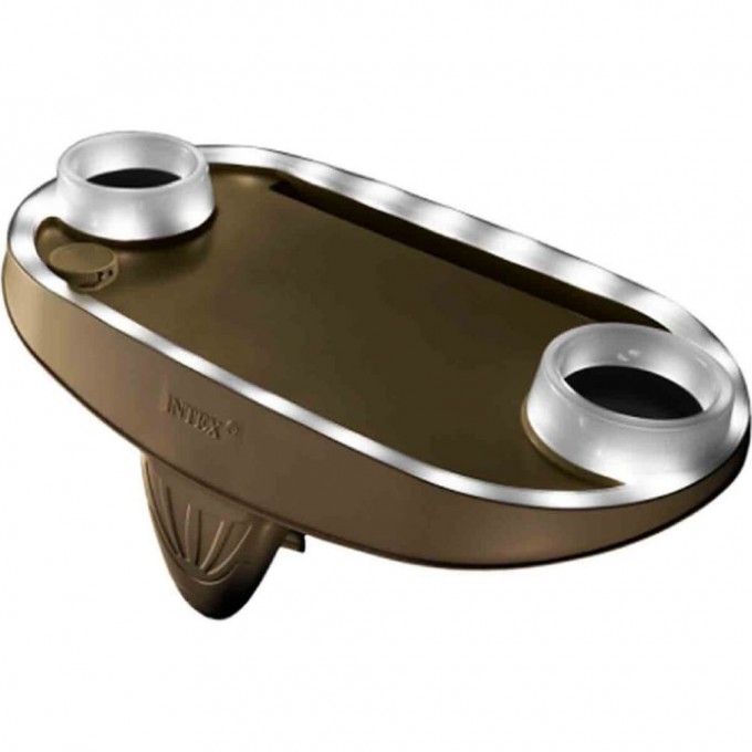 Поднос для СПА-бассейнов 45х26х16см INTEX, с LED подсветкой 28520 Поднос для СПА-бассейнов 45х26х16см INTEX, с LED подсветкой 28520