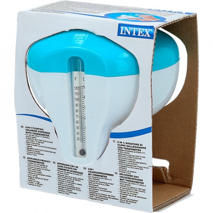 Поплавок-дозатор INTEX 29043 с термометром для химии в таблетках 29041_prd_2018_300.jpg Поплавок-дозатор INTEX 29043 с термометром для химии в таблетках 29041_prd_2018_300.jpg