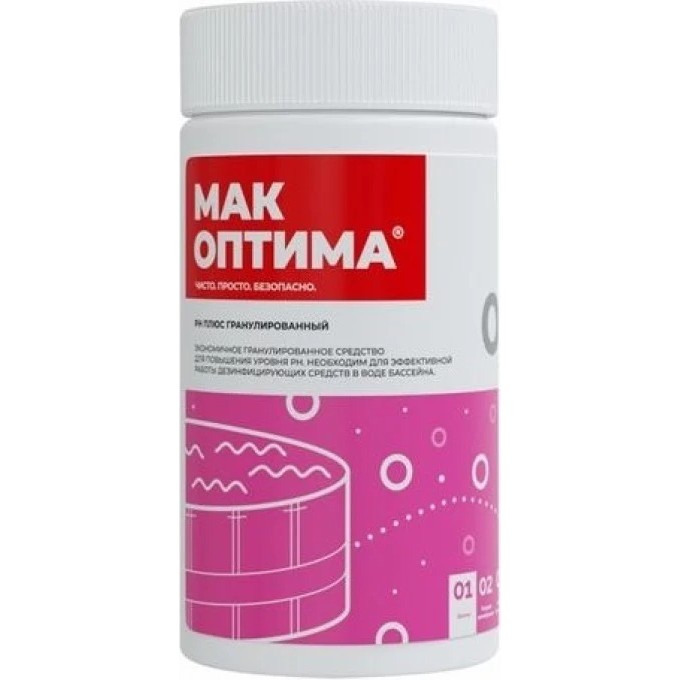 Препарат МАК ОПТИМА для повышения уровня РН гранулированный 1 кг. 753201 Препарат МАК ОПТИМА для повышения уровня РН гранулированный 1 кг. 753201