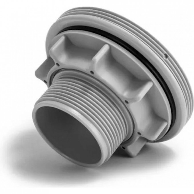 Соединитель сетчатый INTEX под шланг с резьбой 38мм с выпускной насадкой, гайкой и прокладкой 11093 Соединитель сетчатый INTEX под шланг с резьбой 38мм с выпускной насадкой, гайкой и прокладкой 11093