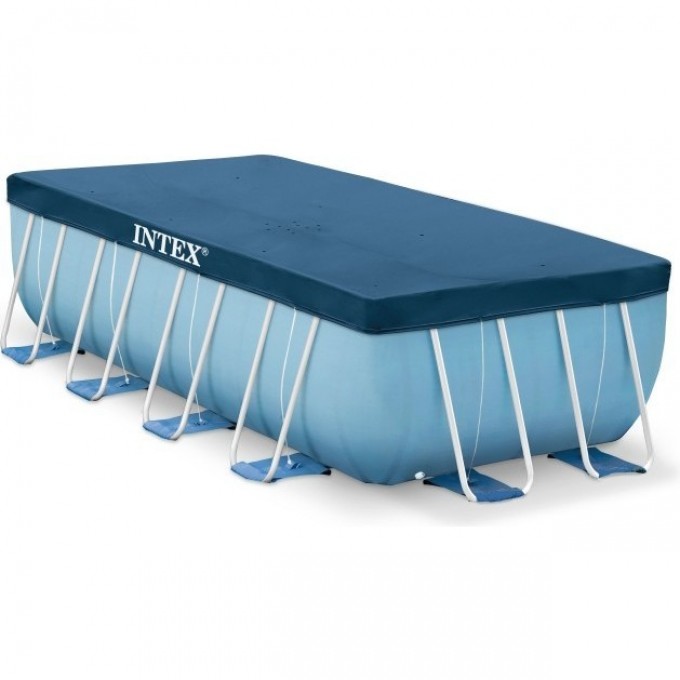Тент для каркасного бассейна INTEX 400 х200 см 28037 Тент для каркасного бассейна INTEX 400 х200 см 28037