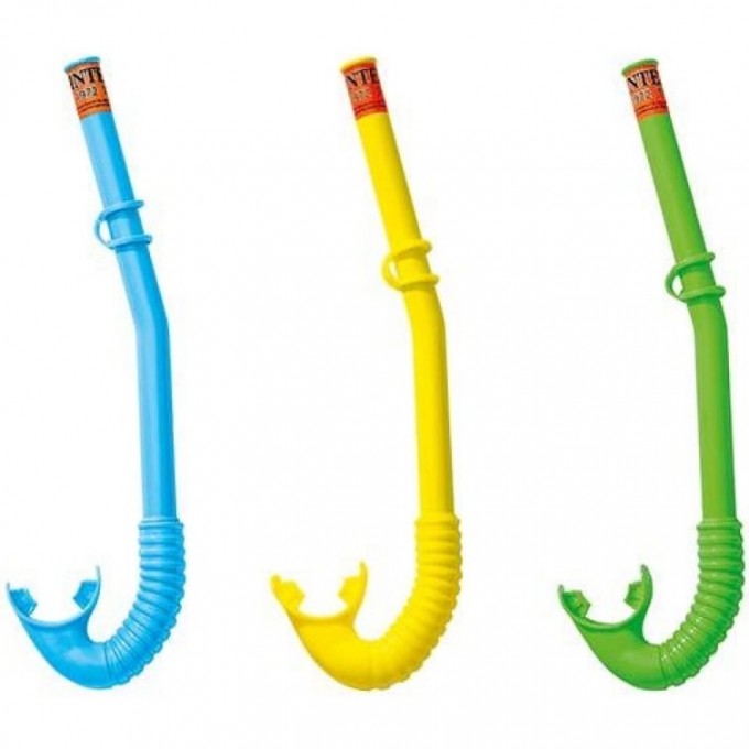 Трубка для плавания INTEX PLAY HI-FLOW , от 3 до 10 лет, микс оранжевый 55922 Трубка для плавания INTEX PLAY HI-FLOW , от 3 до 10 лет, микс оранжевый 55922