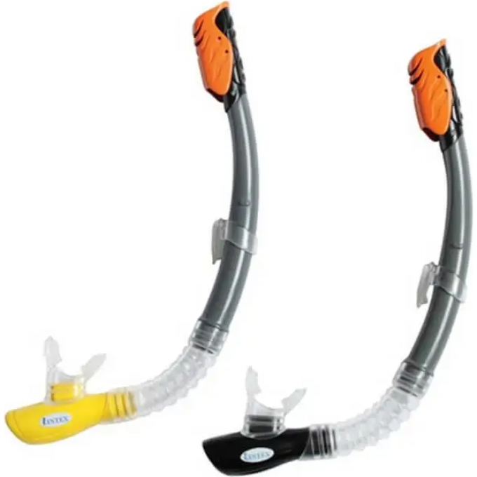 Трубка для сноркелинга INTEX HYPER-FLOW SR. , от 8 лет 55924 Трубка для сноркелинга INTEX HYPER-FLOW SR. , от 8 лет 55924