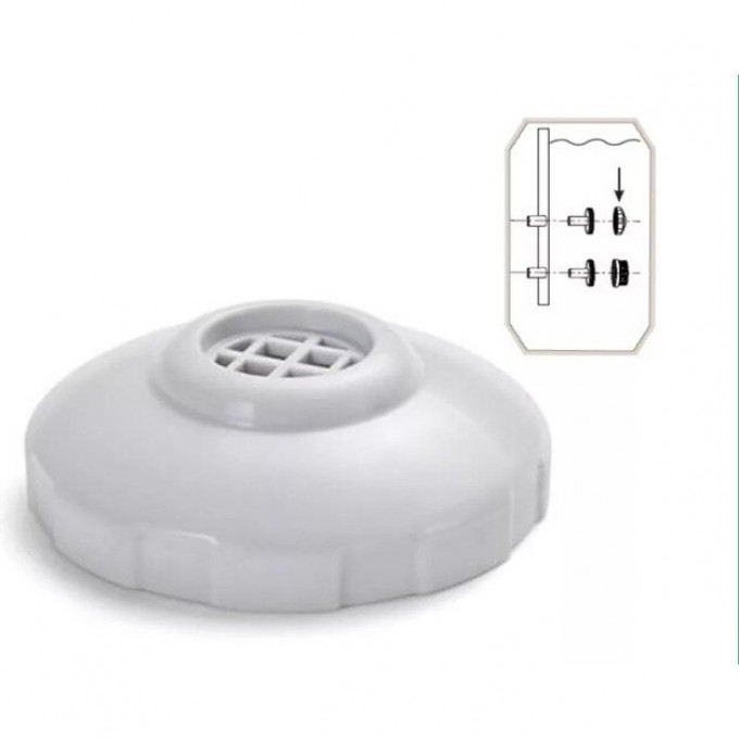 Выпускная насадка INTEX на соединитель под шланг 32мм 11071 Выпускная насадка INTEX на соединитель под шланг 32мм 11071